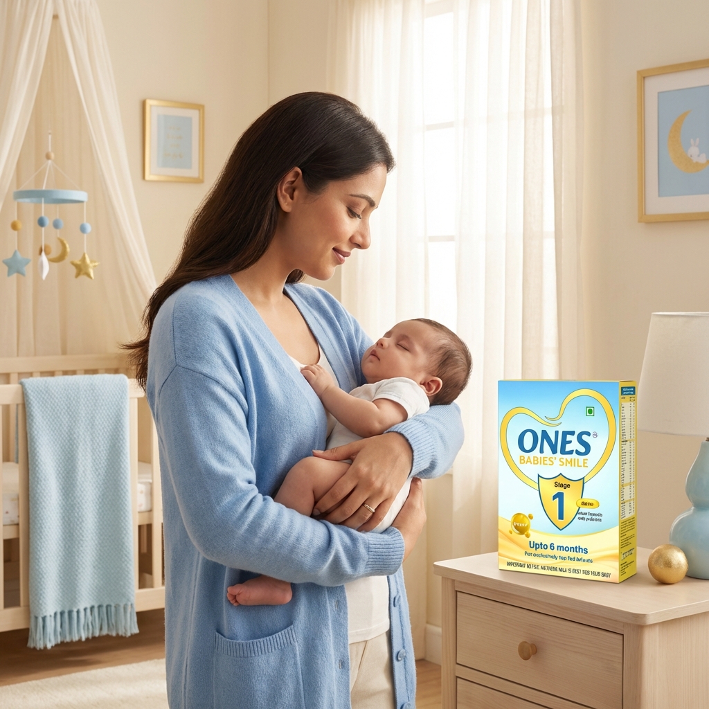 Ones Babies Smile Infant Formula Mom and Baby